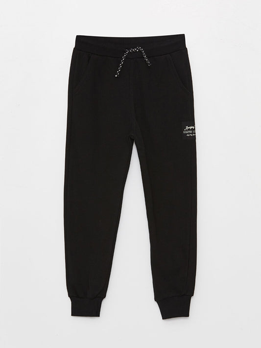 Comfortable Boy's Jogger Sweatpants with Elastic Waist