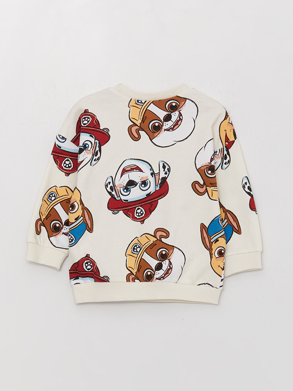 Crew Neck Paw Patrol Printed Baby Boy 2-Piece Set