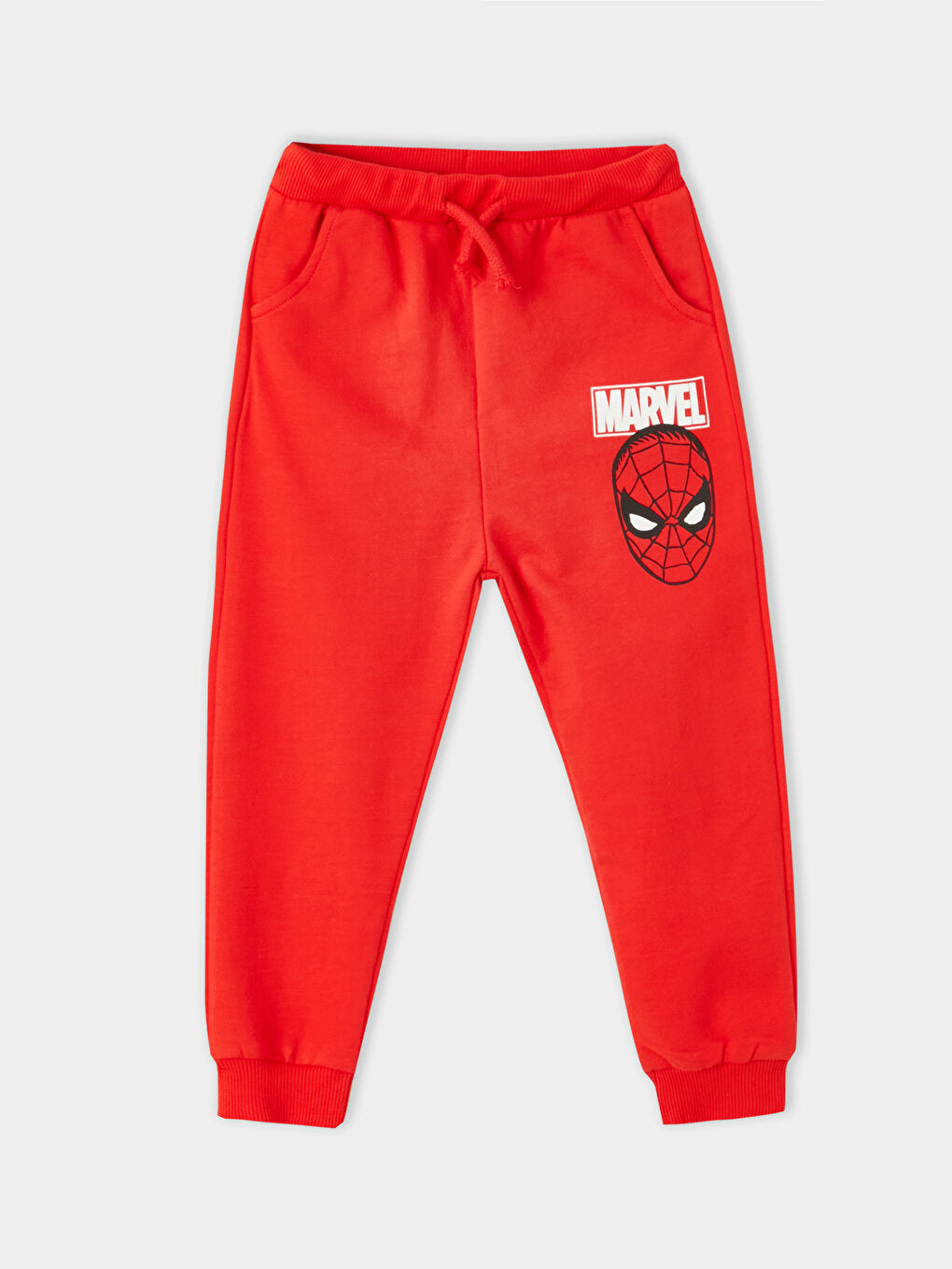 Elastic Waist Spiderman Printed Baby Boy Tracksuit Bottom