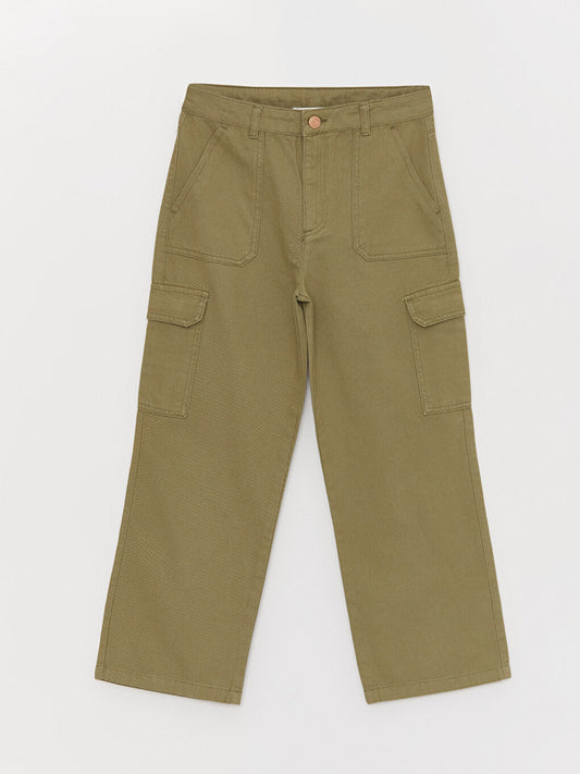 Wideleg Girls' Trousers