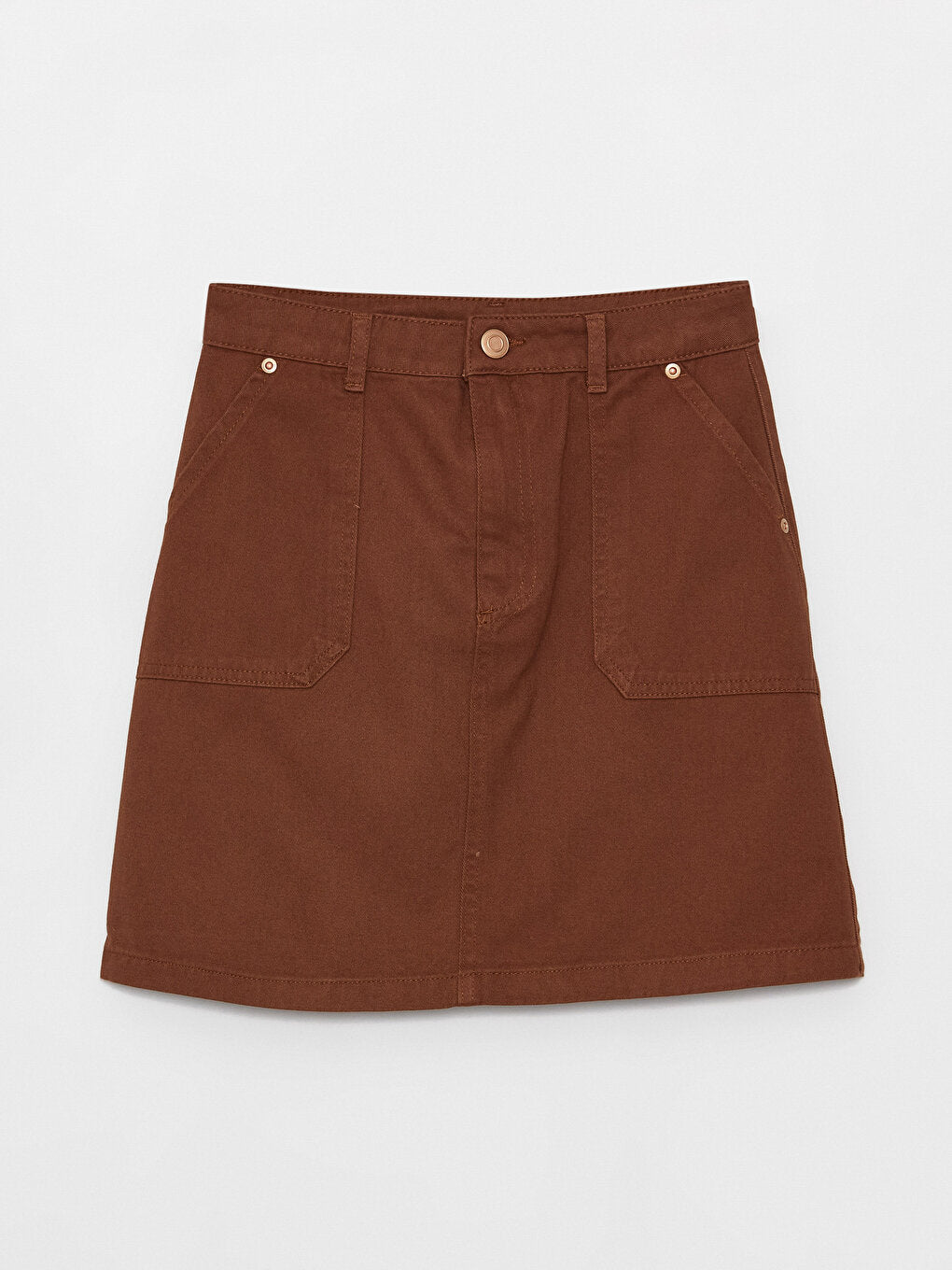 Basic Gabardine Girl's Skirt