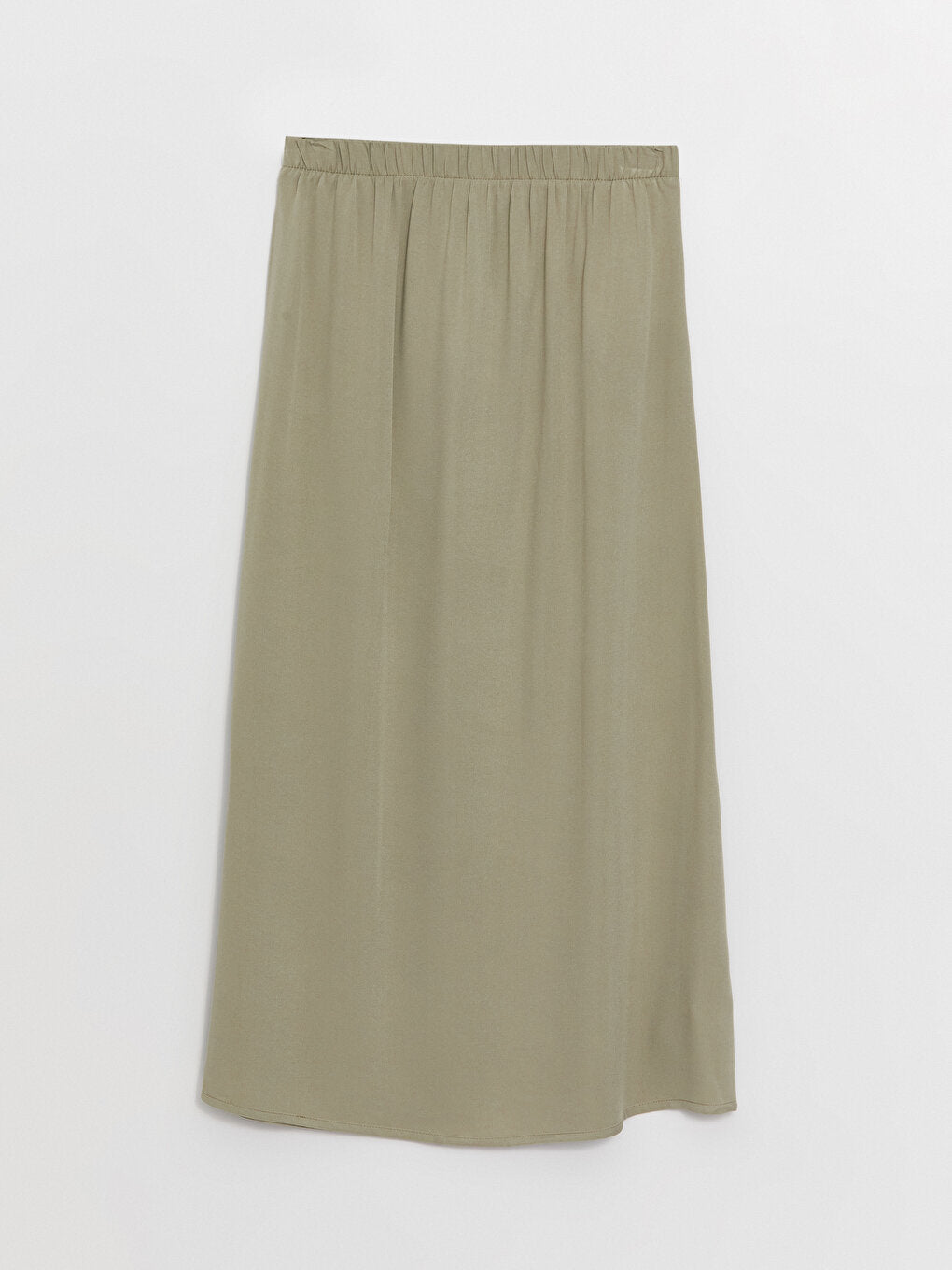 Women's Elastic Waist Straight Skirt