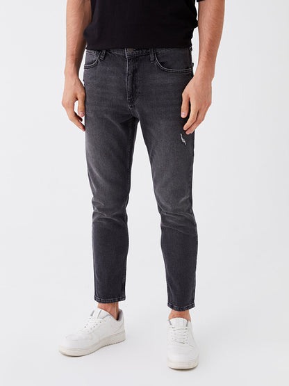 730 Carrot Pattern Men's Jean Trousers