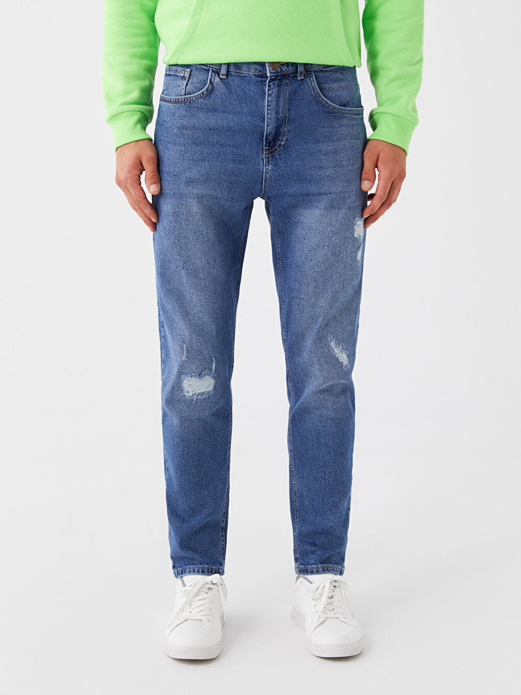 730 Carrot Pattern Men's Jean Trousers