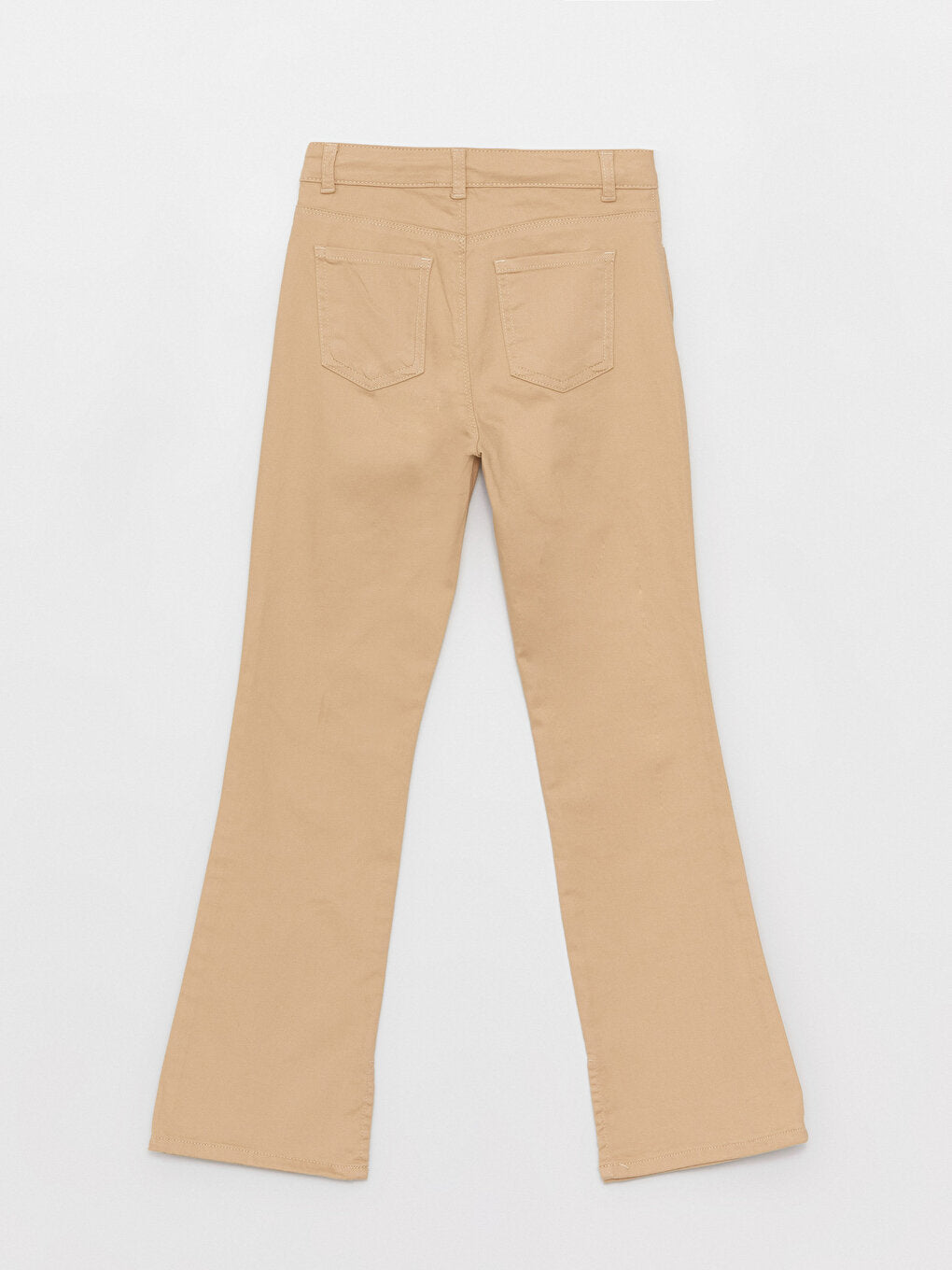 Basic Flare Leg Girls' Trousers