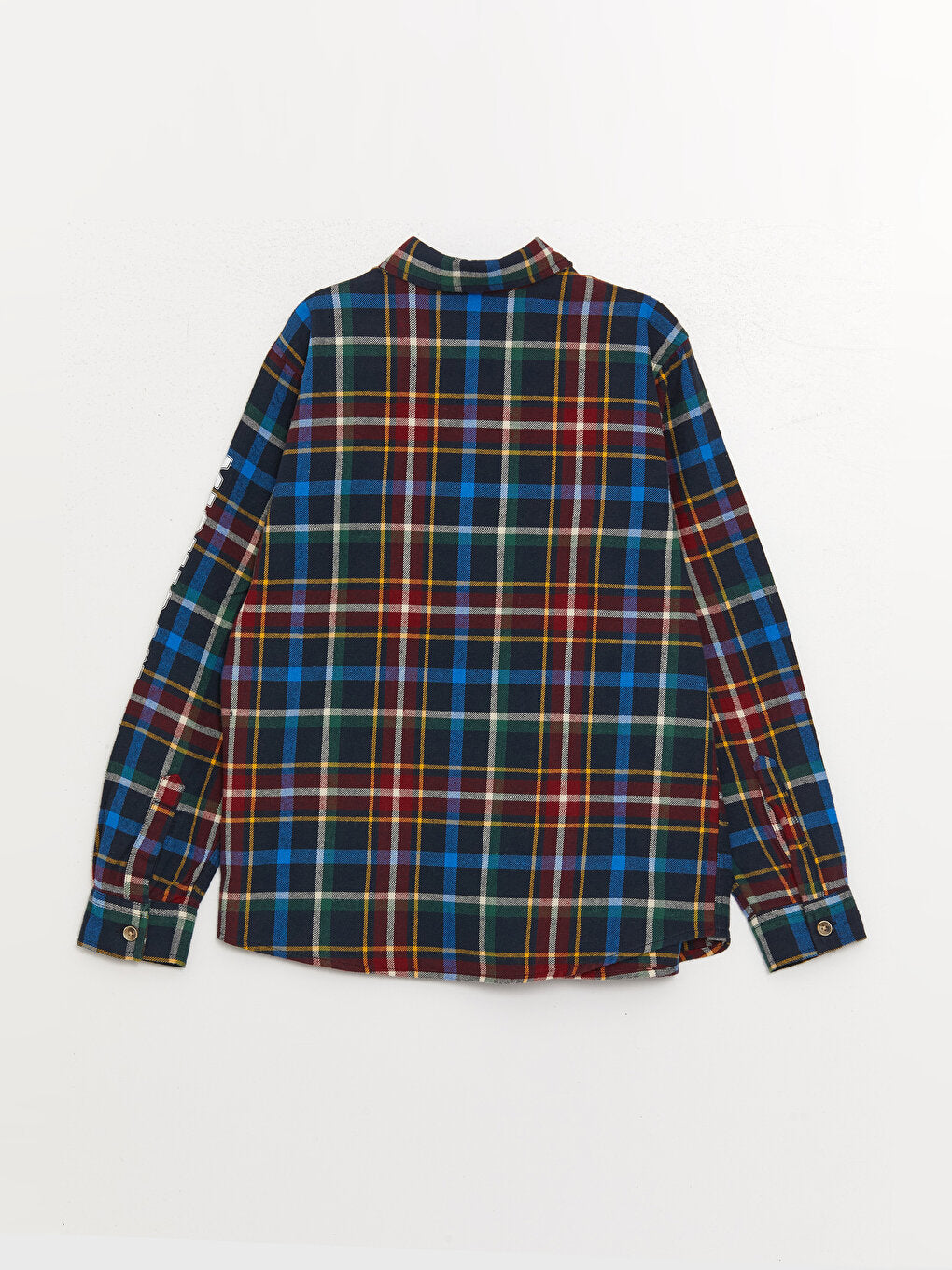 Plaid Long Sleeve Boys' Shirt