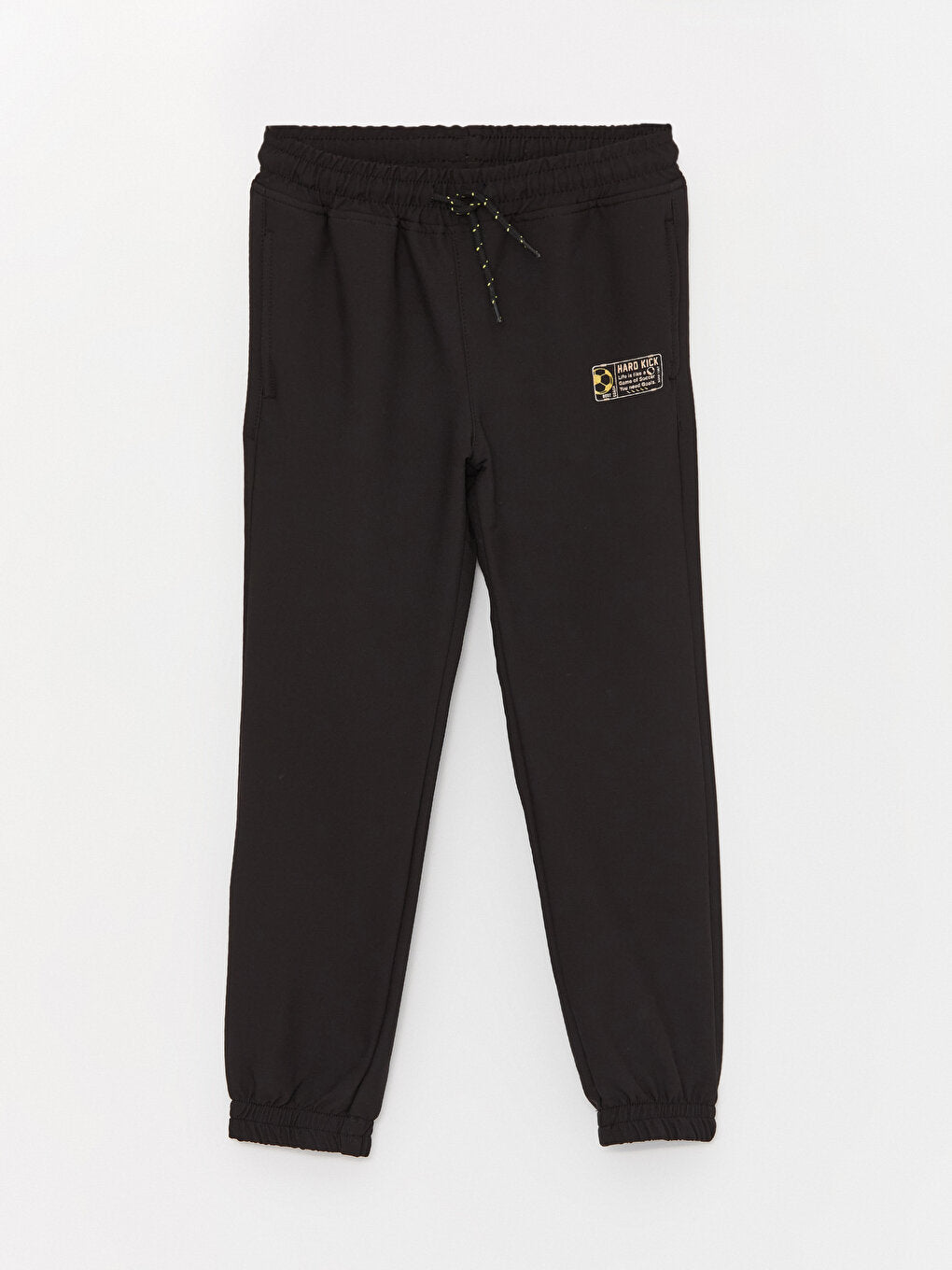 Printed Boy's Jogger Trousers with Elastic Waist