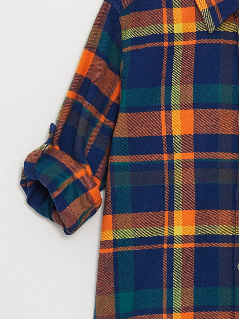 Plaid Long Sleeve Boys' Shirt