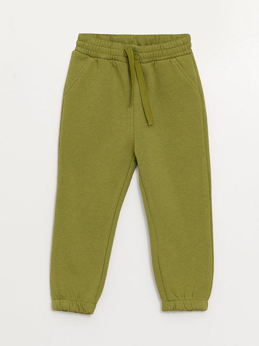 Basic Baby Boy Jogger Tracksuit Bottom with Elastic Waist