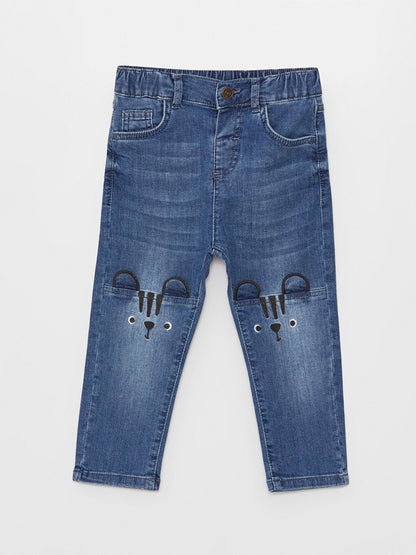 Printed Baby Boy Jean Trousers