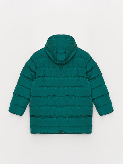 Hooded Boy's Puffer Coat