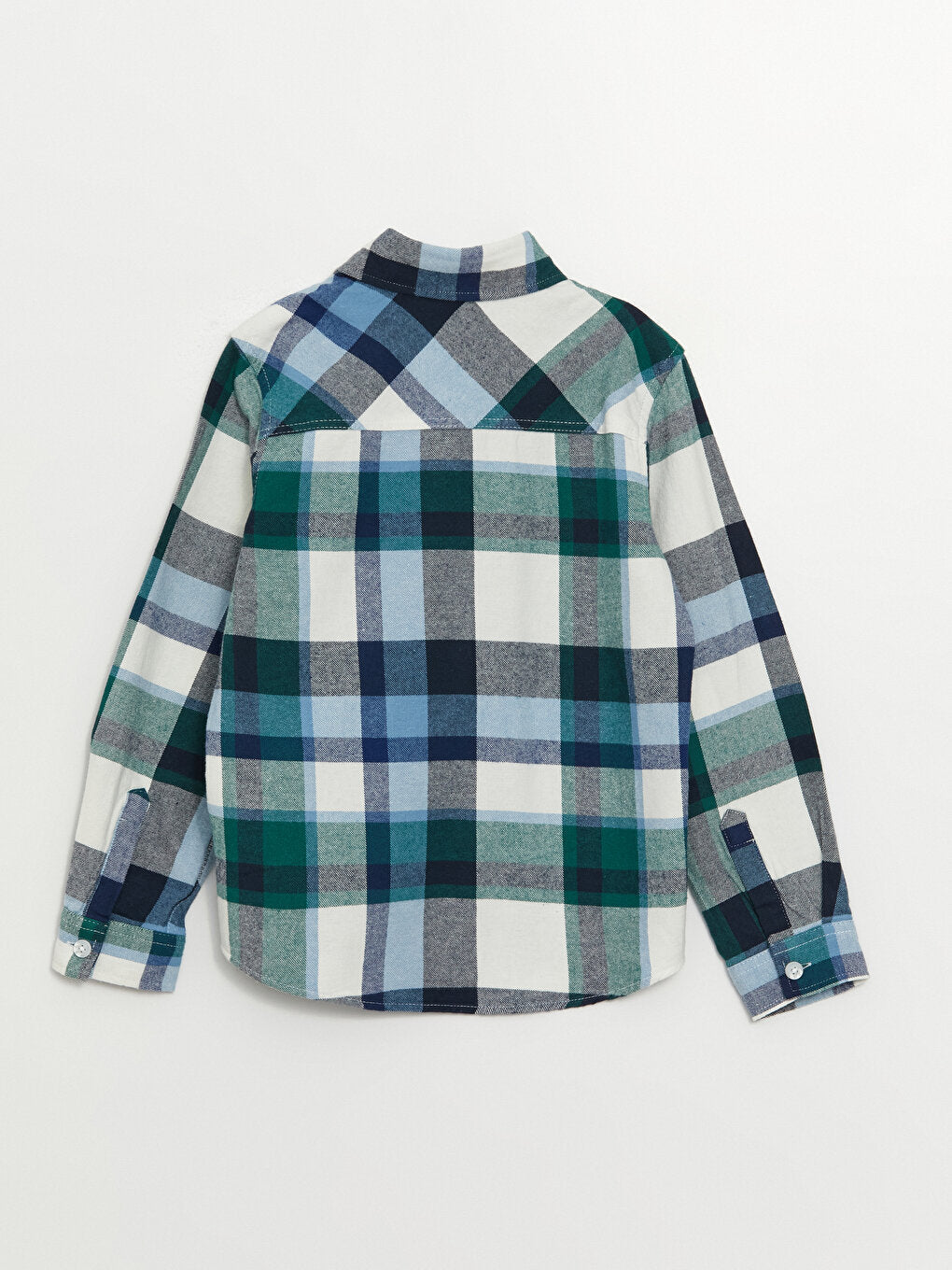 Plaid Long Sleeve Boys' Shirt