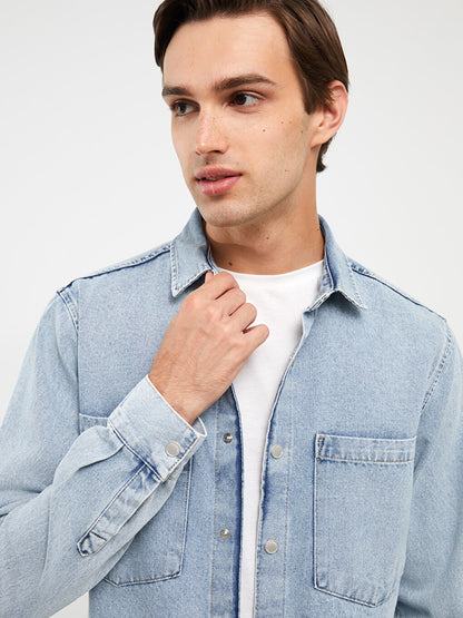 Standard Fit Men's Jean Jacket