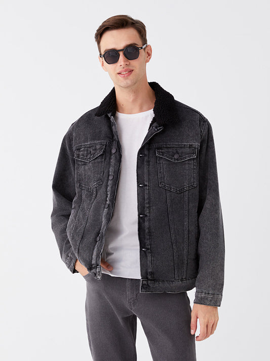 Comfortable Fit Men's Jean Jacket