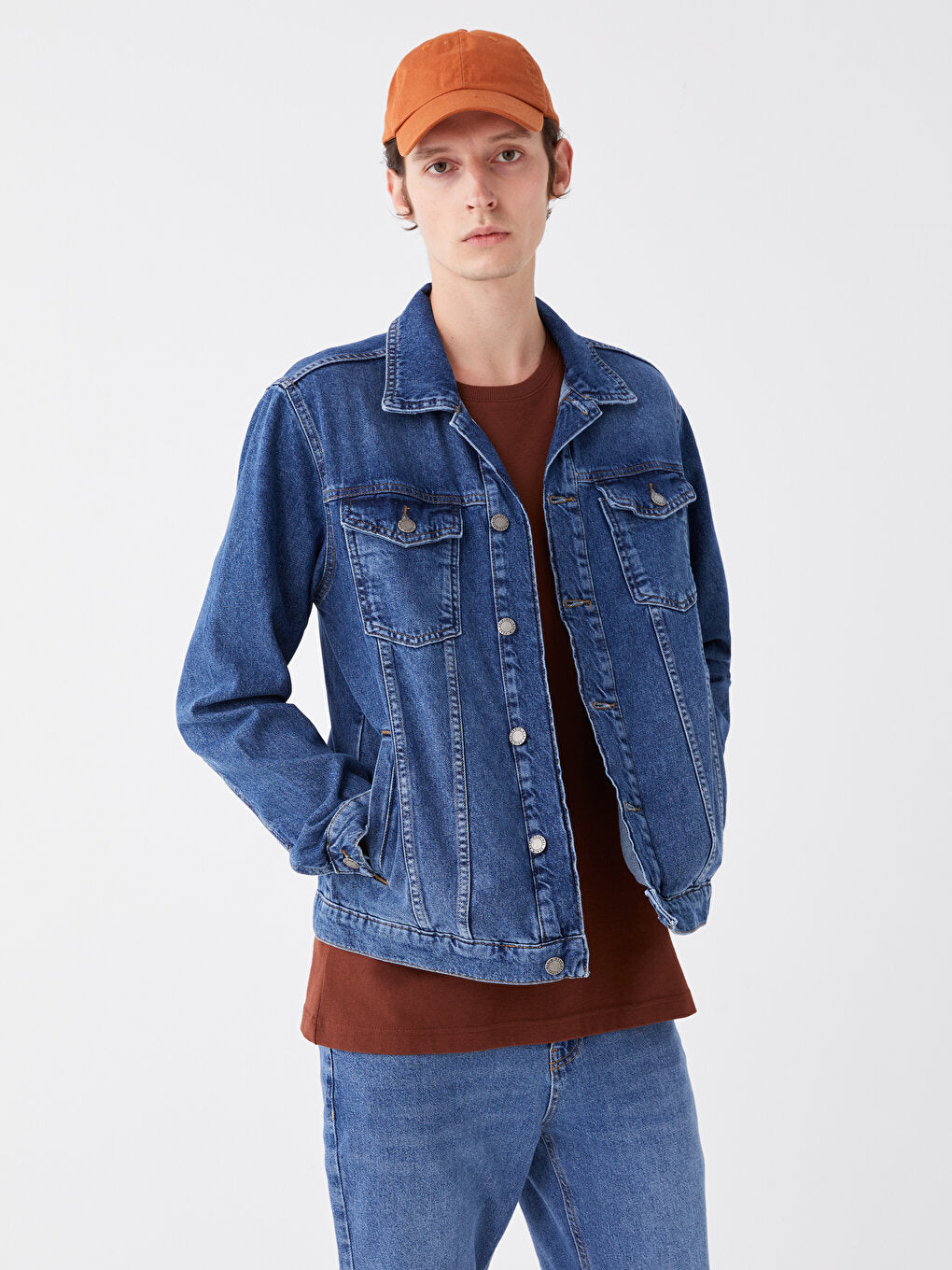 Standard Fit Men's Jean Jacket