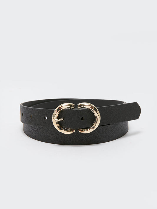 Leather Look Women's Belt