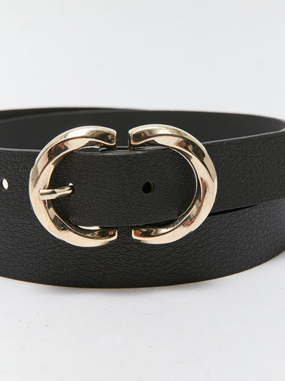 Leather Look Women's Belt