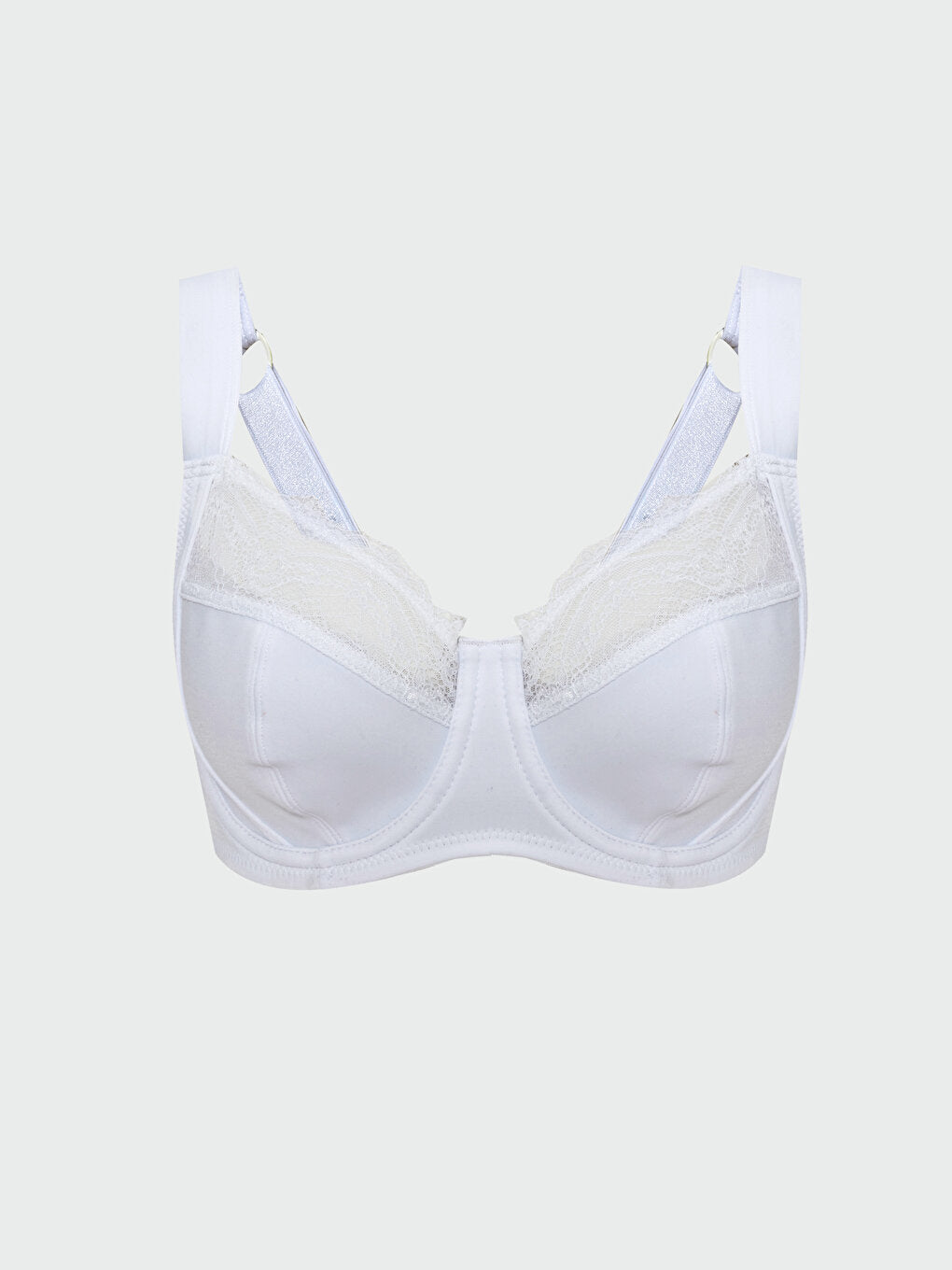 Underwire, Unpadded, Lace Detailed Supporting Bra