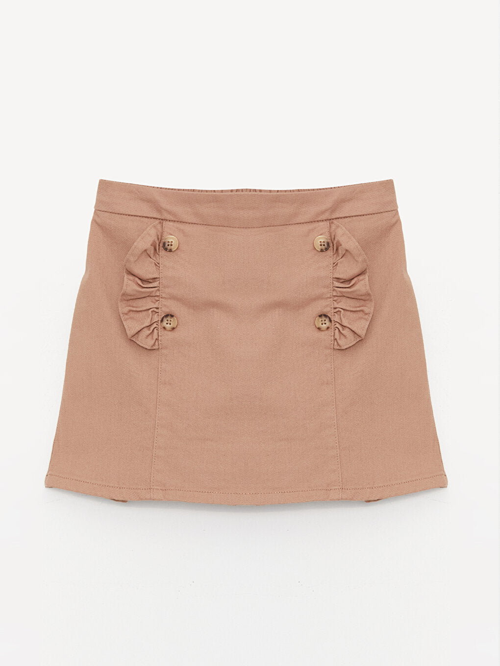 Girl's Short Skirt with Elastic Waist