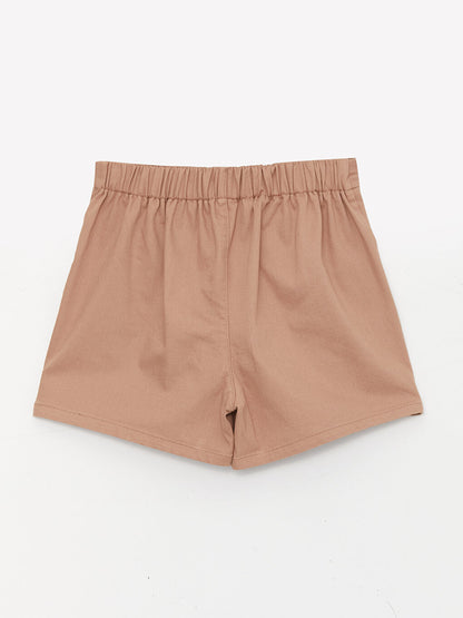 Girl's Short Skirt with Elastic Waist