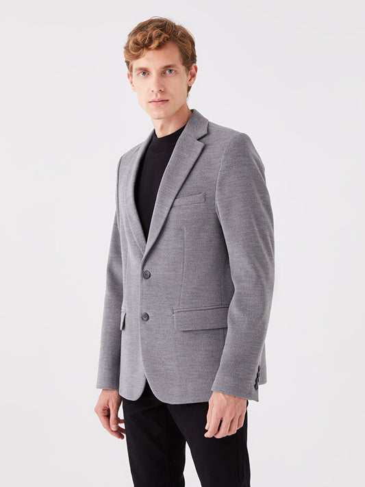 Slim Fit Men's Blazer Jacket