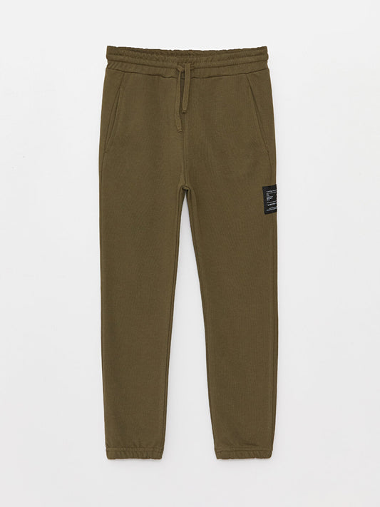 Boys' Jogger Sweatpants with Elastic Waist