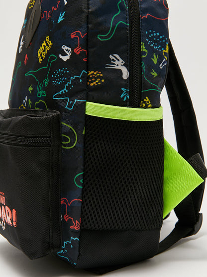 Printed Boy's School Bag