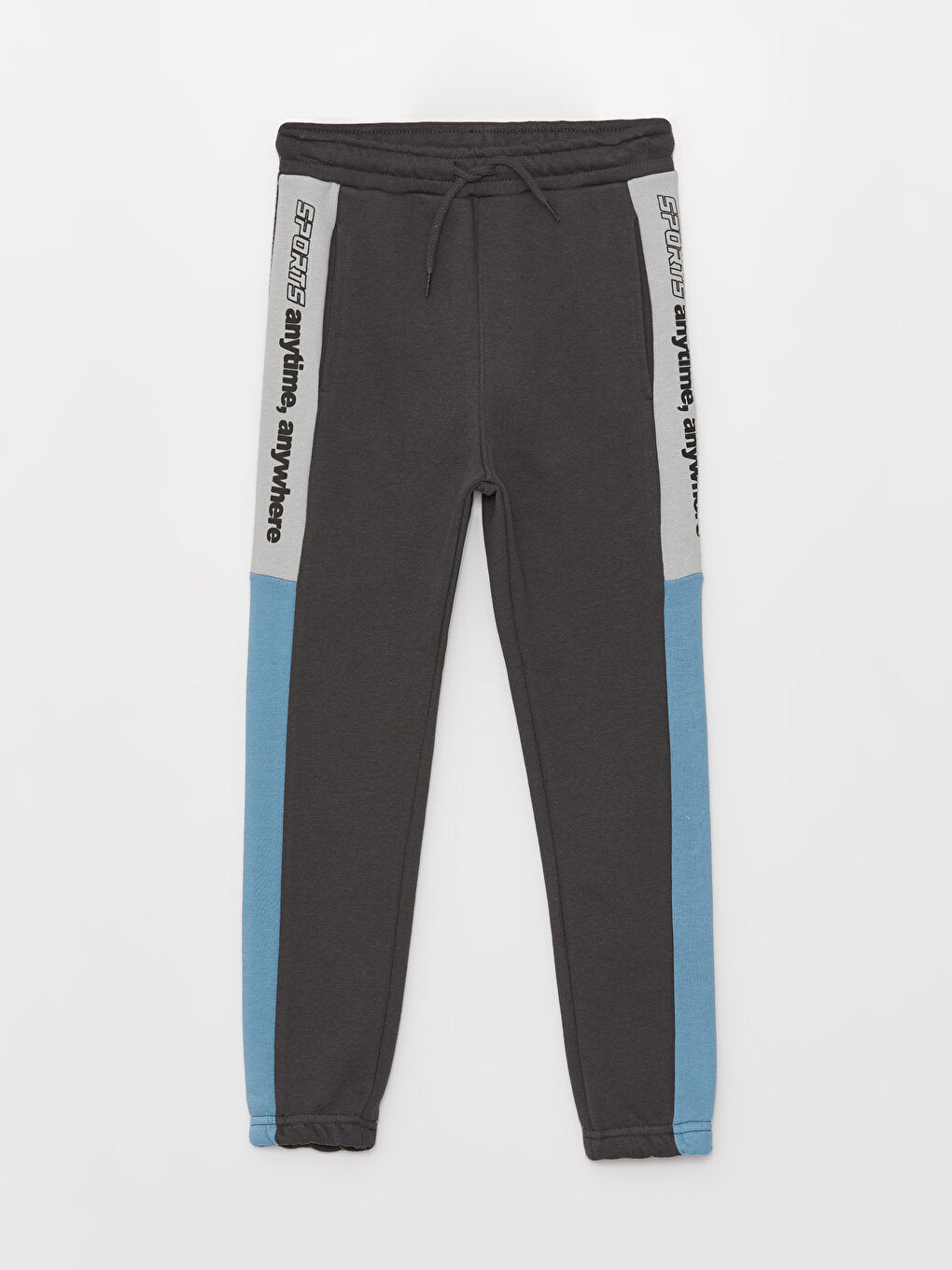 Printed Boys' Jogger Sweatpants with Elastic Waist