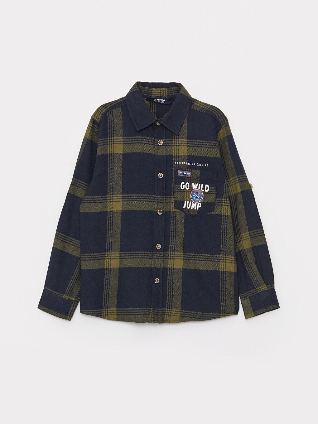 Plaid Long Sleeve Boys' Shirt