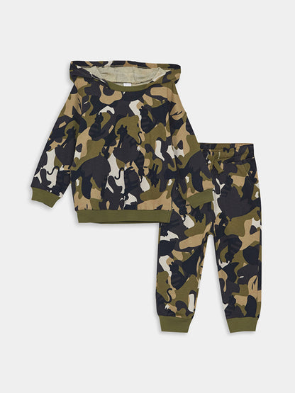 Long Sleeve Baby Boy Hoodie and Sweatpants Set of 2