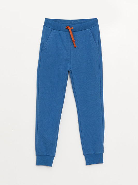 Basic Boy's Jogger Sweatpants with Elastic Waist