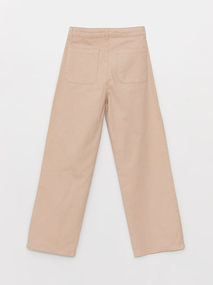 Wideleg Girls' Trousers