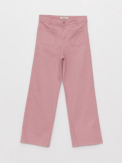 Wideleg Girls' Trousers