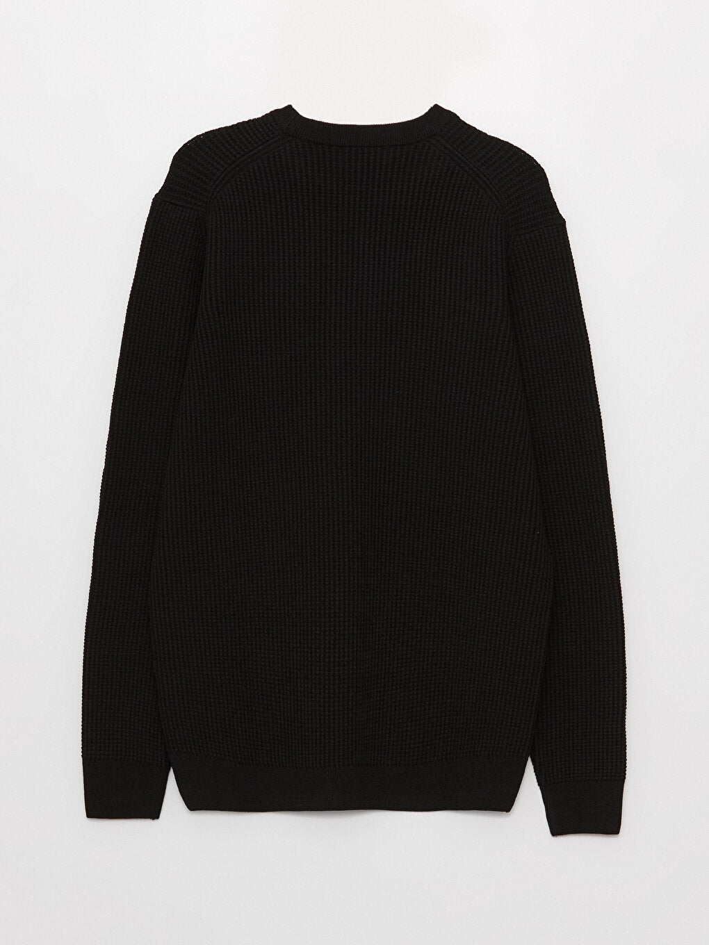 Crew Neck Long Sleeve Men's Knitwear Sweater