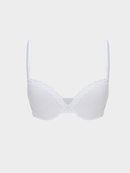 Underwire Unpadded Lace T-Shirt Bra