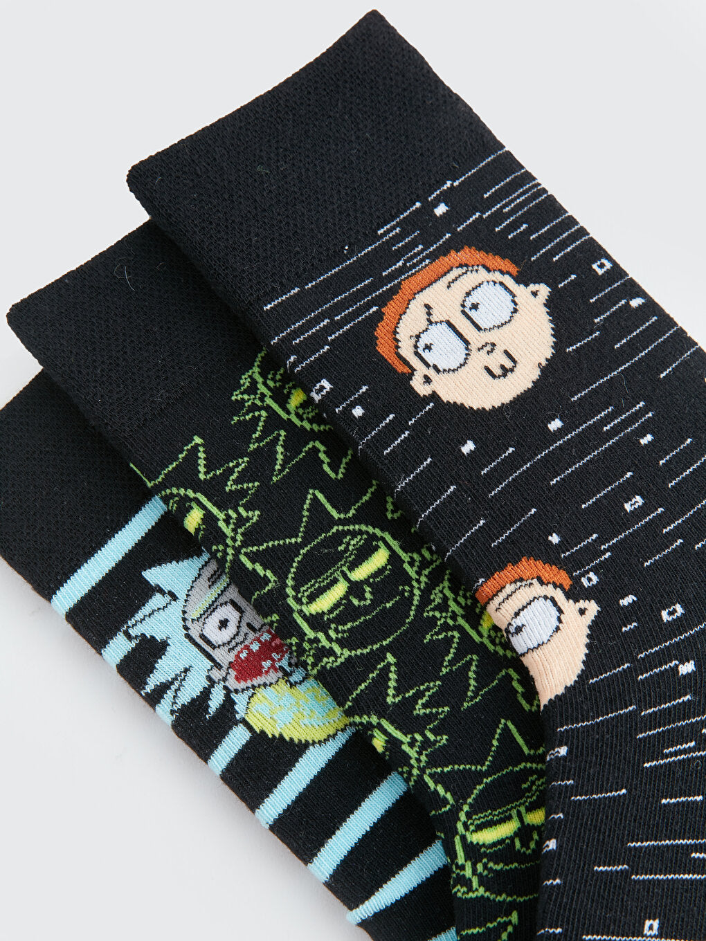 Rick and Morty Printed Men's Socks 3-pack