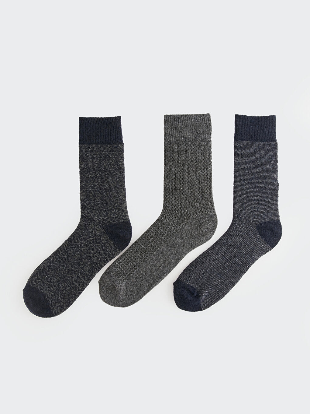 Patterned Men's Socks 3-pack