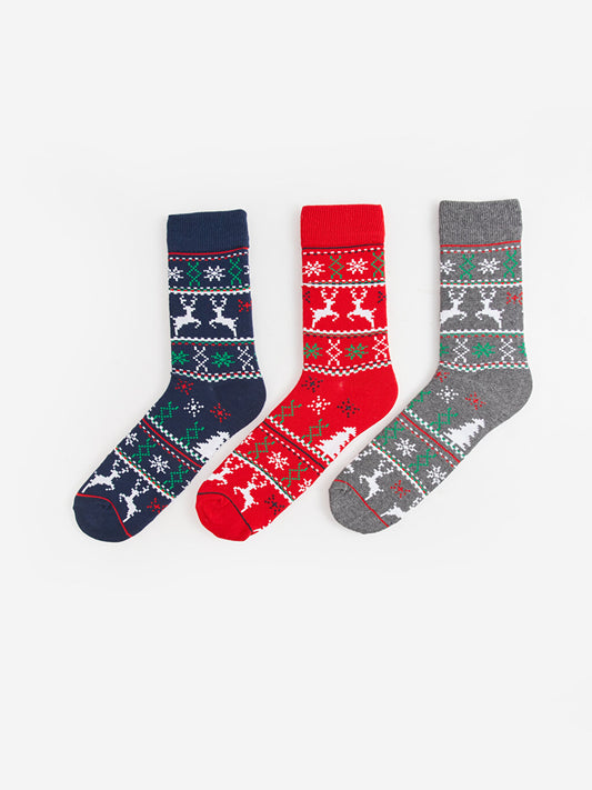 New Year's Themed Men's Socks 3-pack