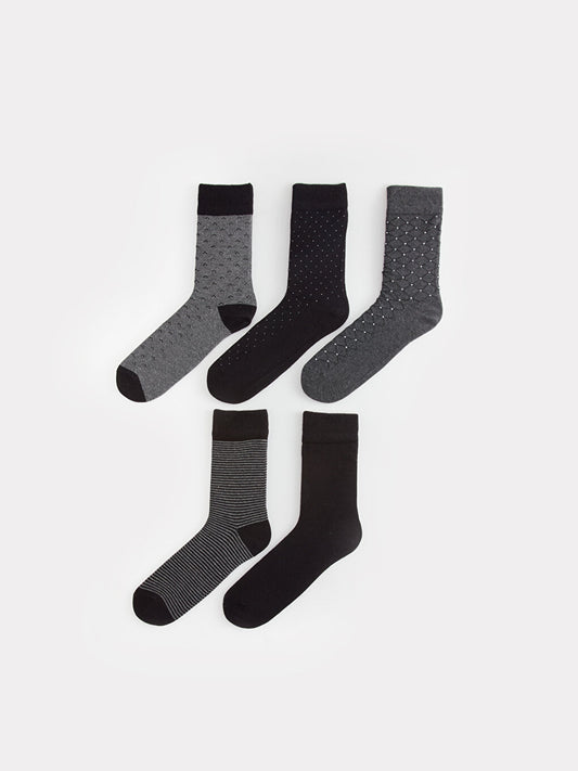 Patterned Men's Socks 5-pack