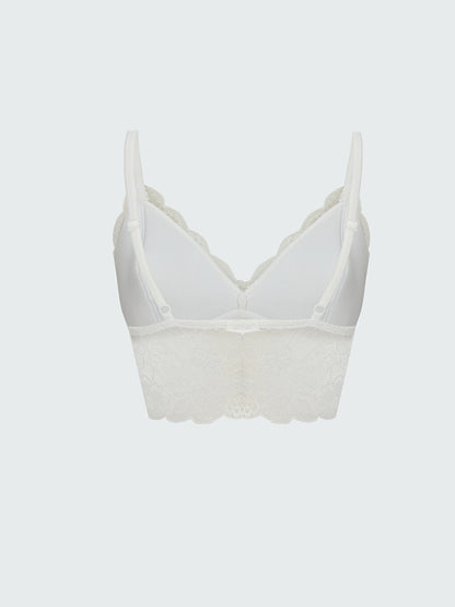 Non-wireless Padding Lace Bralette