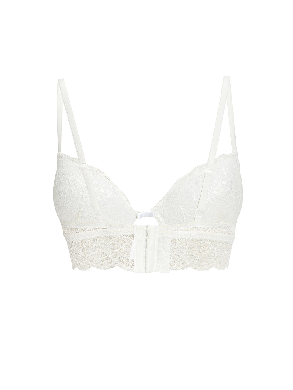 Underwire Half Padded Lace T-Shirt Bra