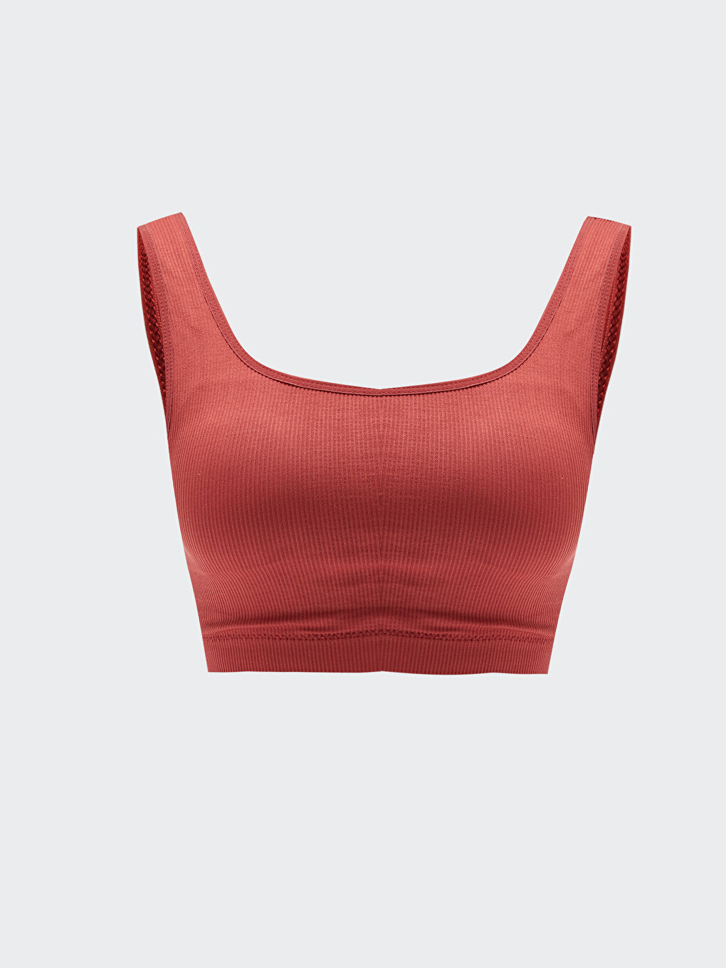 Non-Wireless Padding Plain Seamless Sports Bra