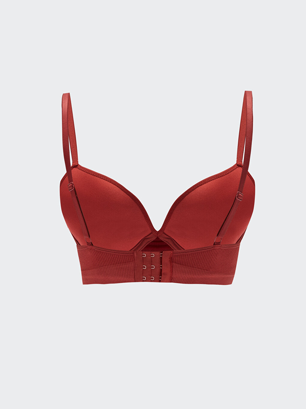 Underwire Padded Plain T-Shirt Bra