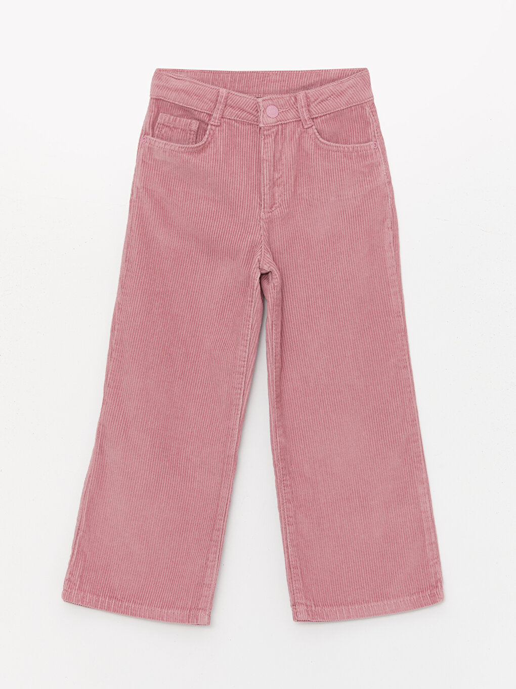 Wideleg Velvet Girls' Trousers