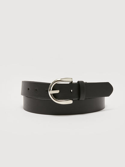 Leather Look Women's Belt