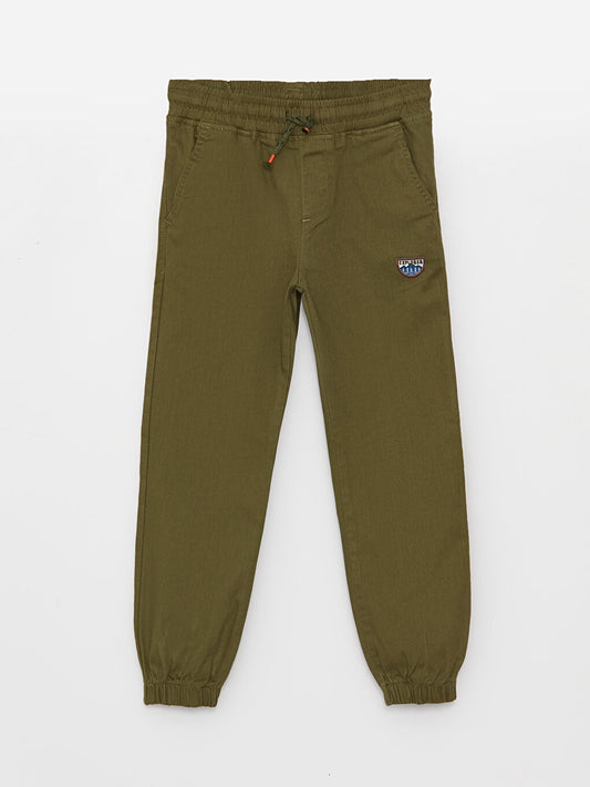 Elastic Waist Boy Jogger Pants