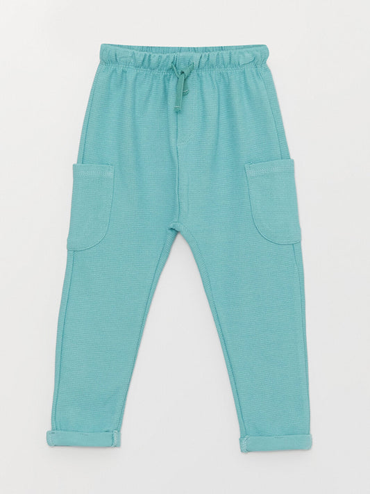 Baby Boy Sweatpants with Elastic Waist