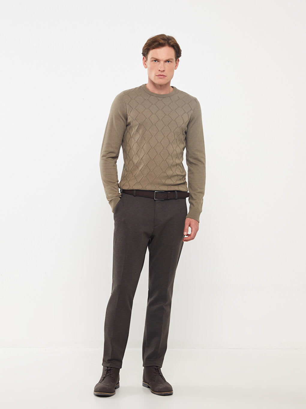 Slim Fit Men's Chino Trousers