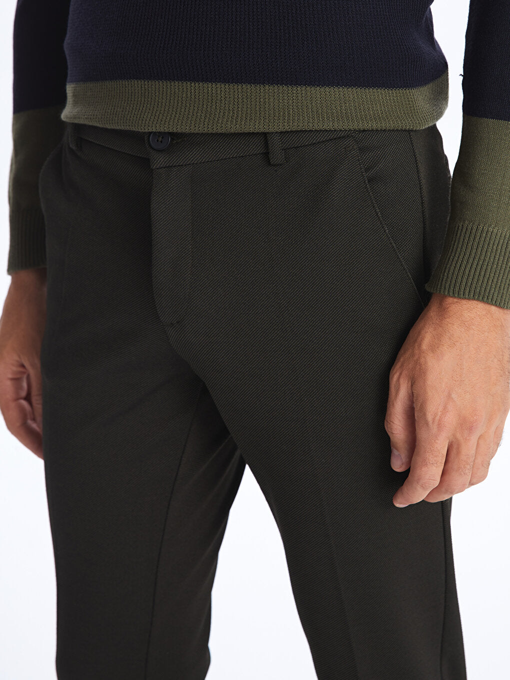 Slim Fit Men's Chino Trousers