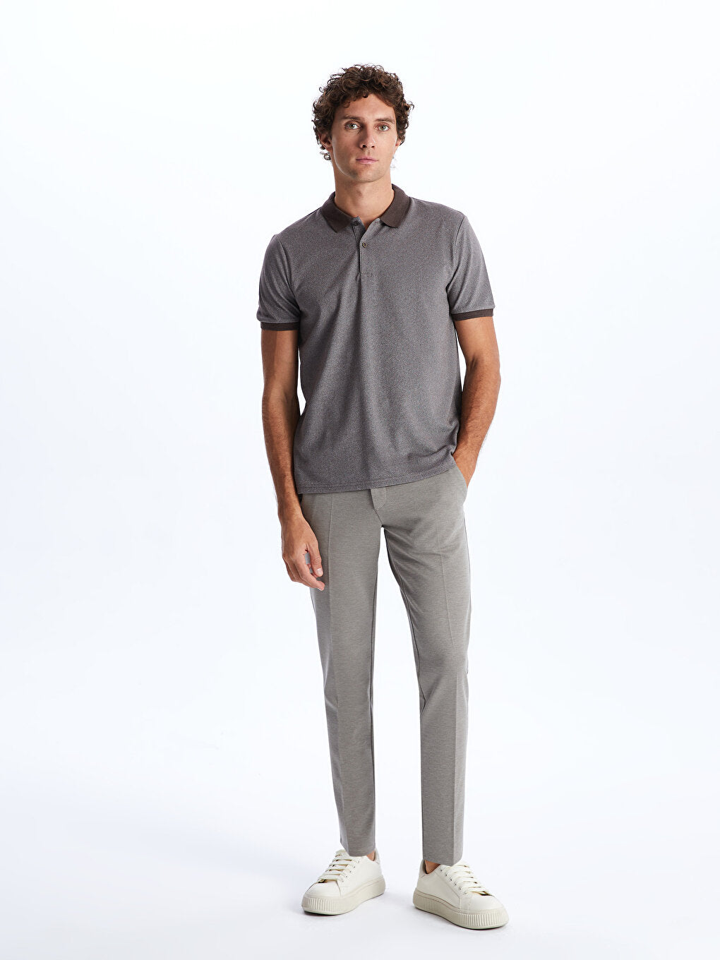 Slim Fit Men's Chino Trousers